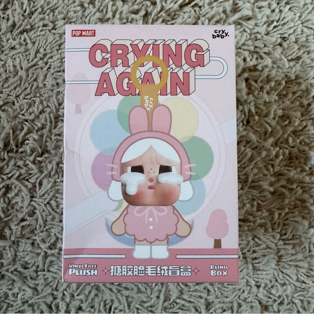 CRYBABY Crying Again Series-Vinyl Face Plush Blind Box